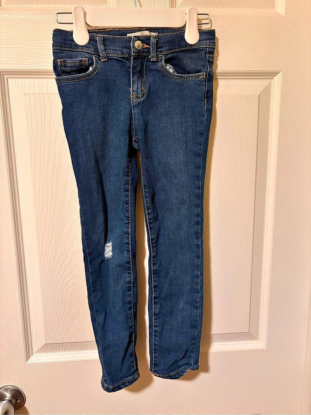 Levi's 710 Super Skinny Girls Size 6X Blue Skinny Jeans